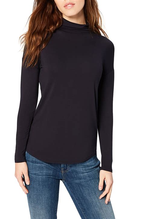 funnel neck tops for women.